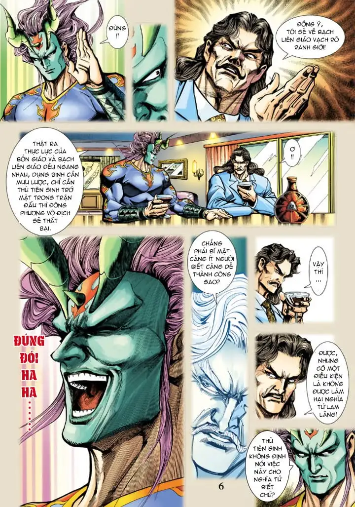 Truyện Tranh Tân Tác Long Hổ Môn trang 4