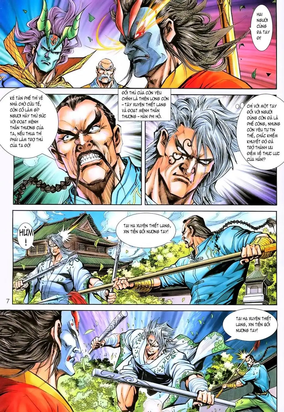 Truyện Tranh Tân Tác Long Hổ Môn trang 4