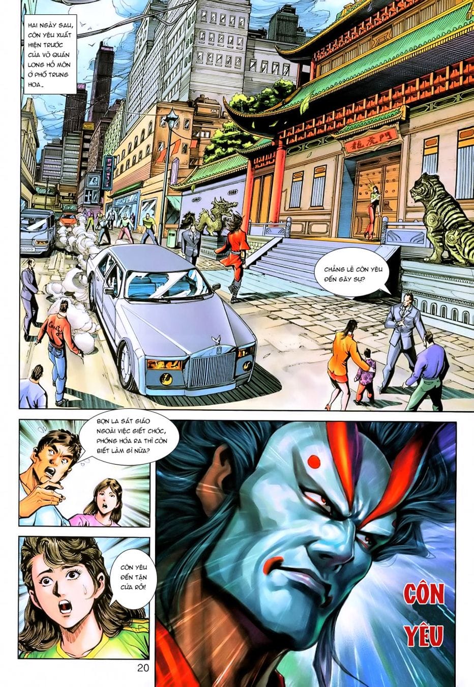 Truyện Tranh Tân Tác Long Hổ Môn trang 4