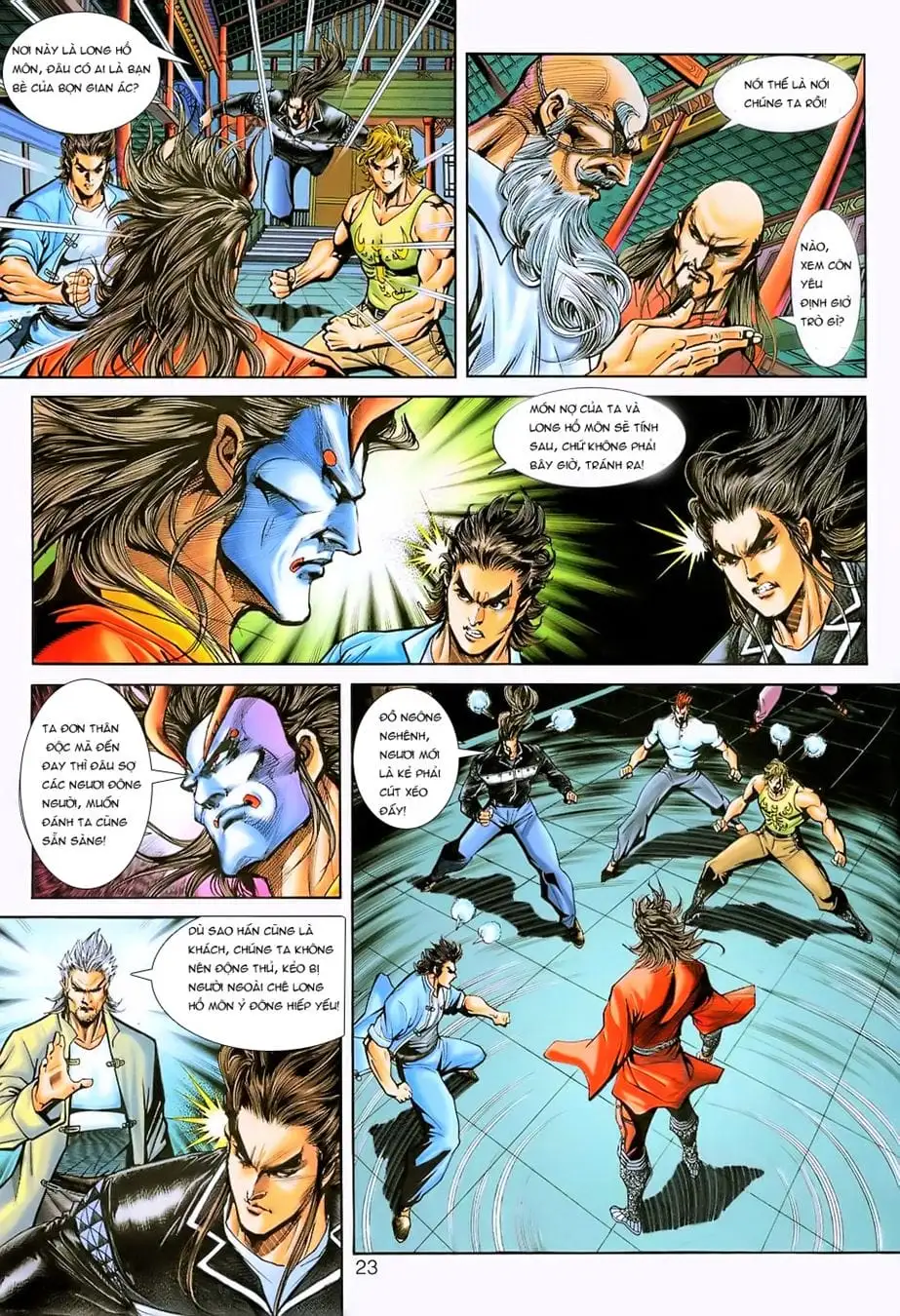 Truyện Tranh Tân Tác Long Hổ Môn trang 4