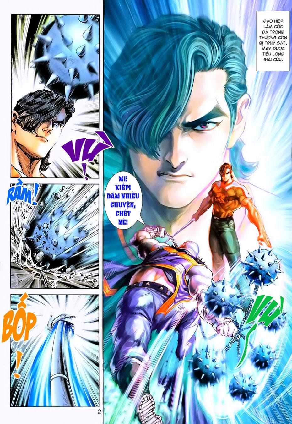 Truyện Tranh Tân Tác Long Hổ Môn trang 4