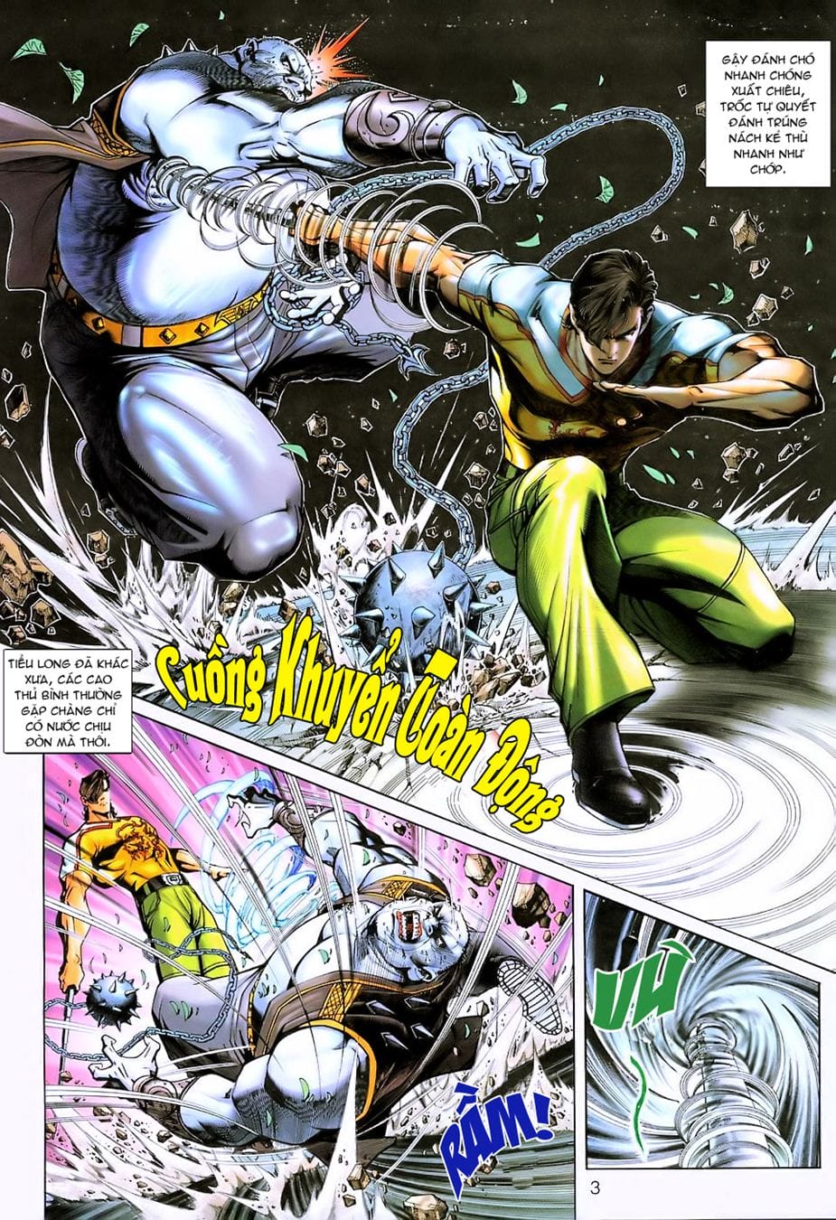 Truyện Tranh Tân Tác Long Hổ Môn trang 4