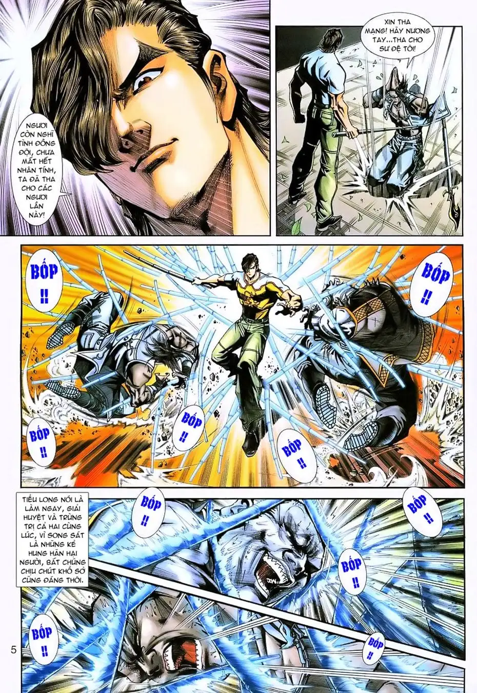 Truyện Tranh Tân Tác Long Hổ Môn trang 4