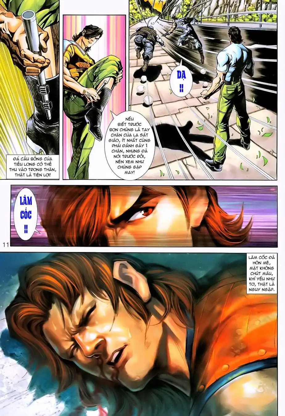 Truyện Tranh Tân Tác Long Hổ Môn trang 4