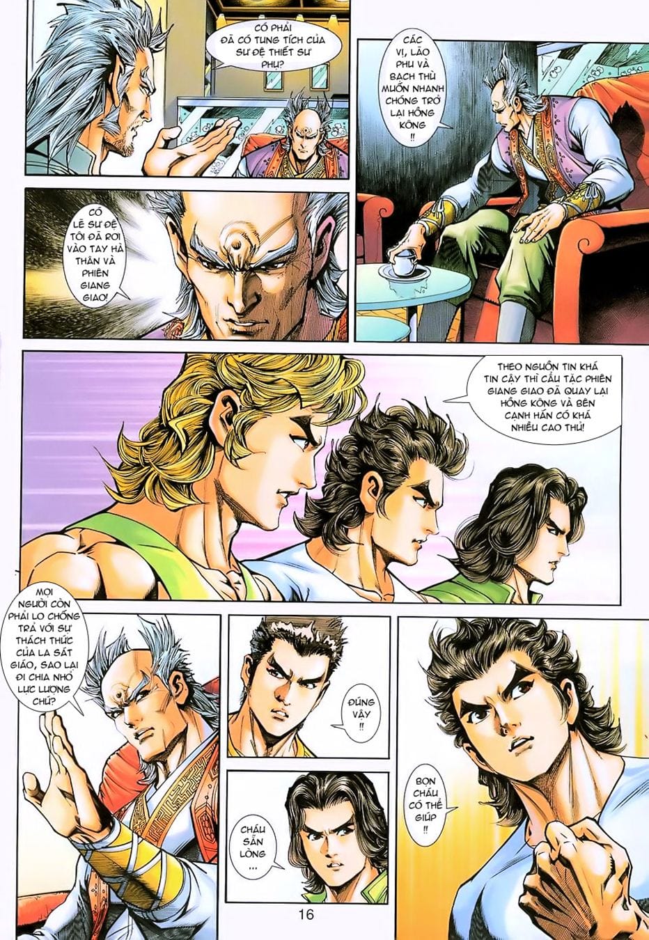 Truyện Tranh Tân Tác Long Hổ Môn trang 4