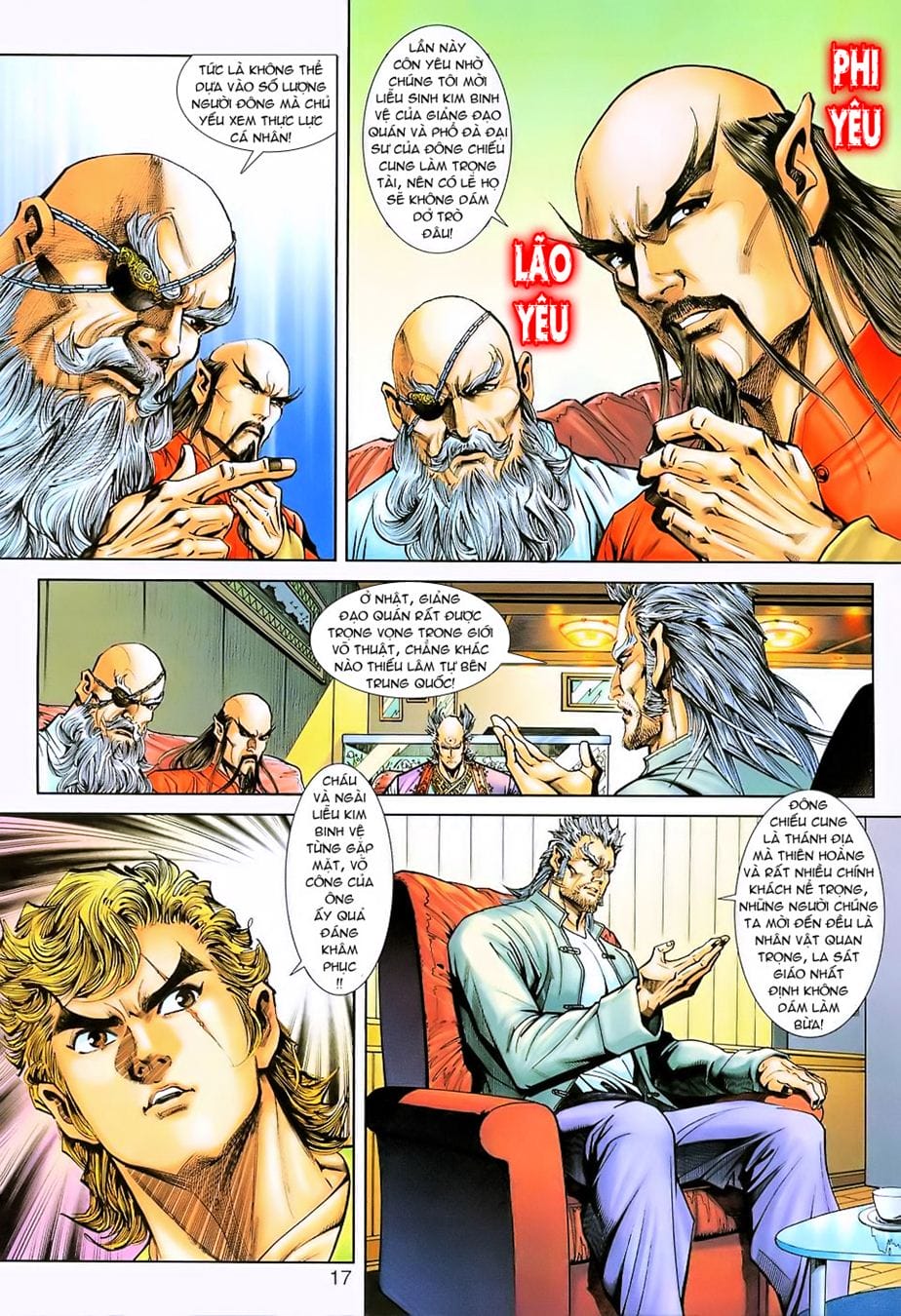 Truyện Tranh Tân Tác Long Hổ Môn trang 4