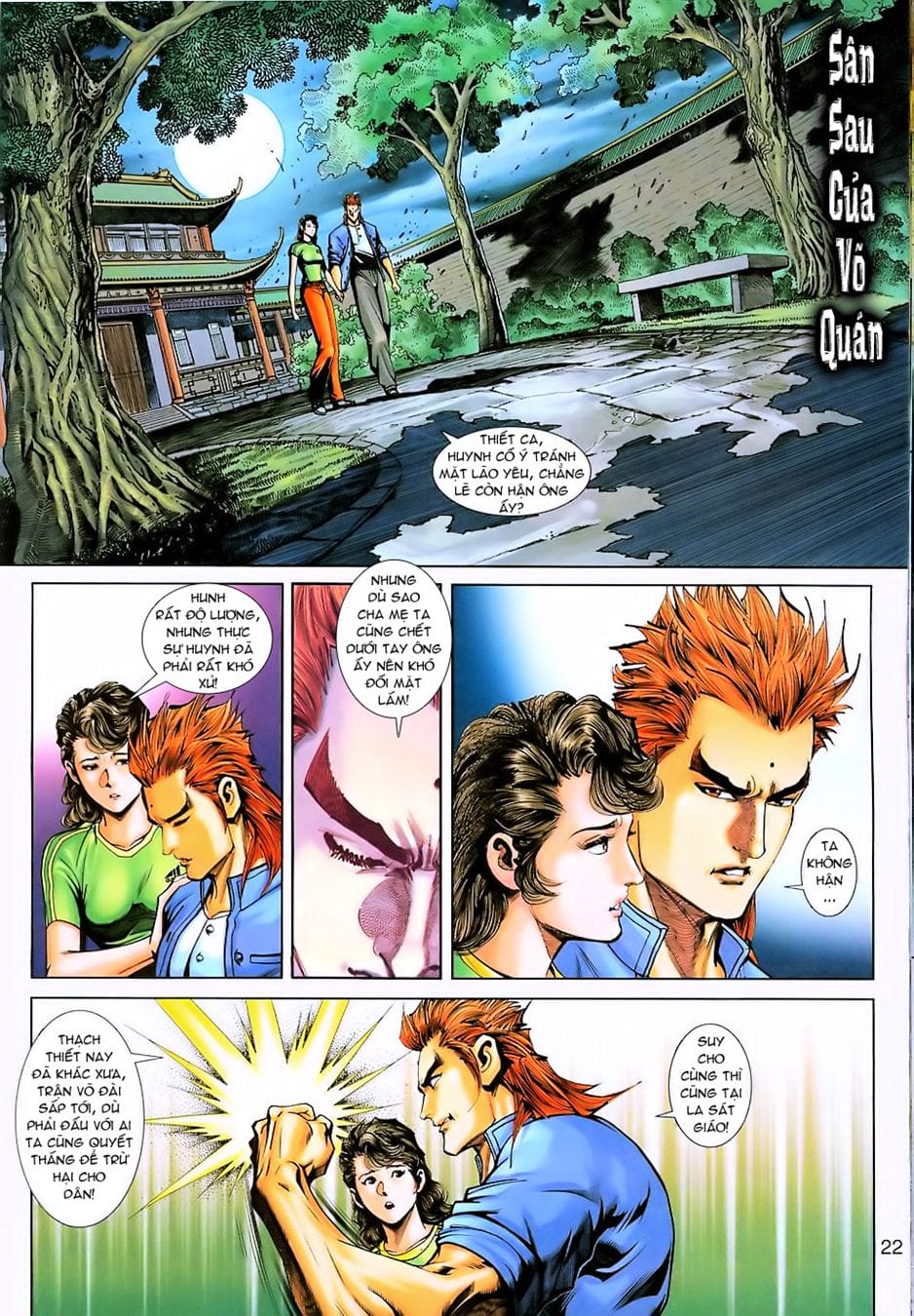 Truyện Tranh Tân Tác Long Hổ Môn trang 4