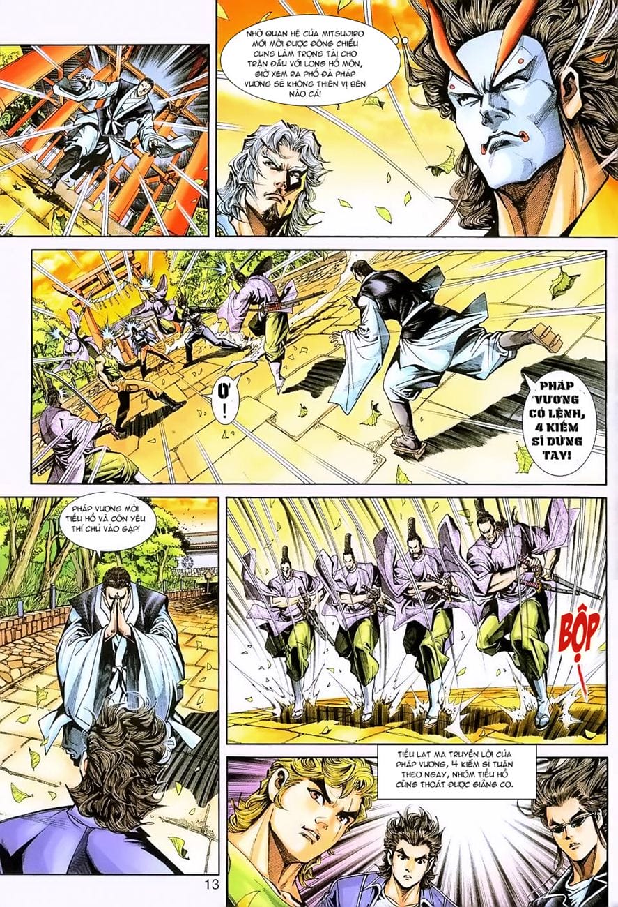 Truyện Tranh Tân Tác Long Hổ Môn trang 4