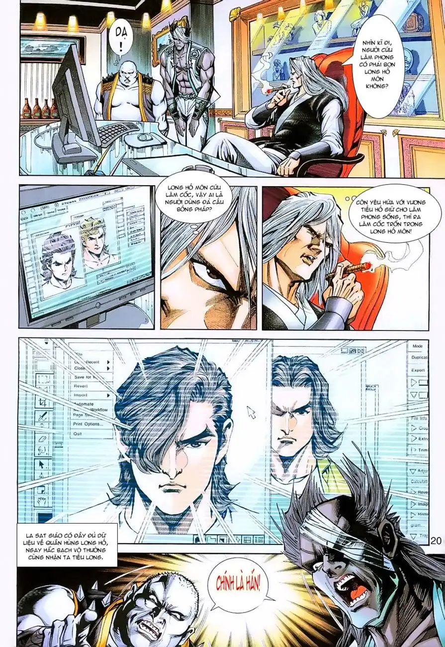Truyện Tranh Tân Tác Long Hổ Môn trang 4