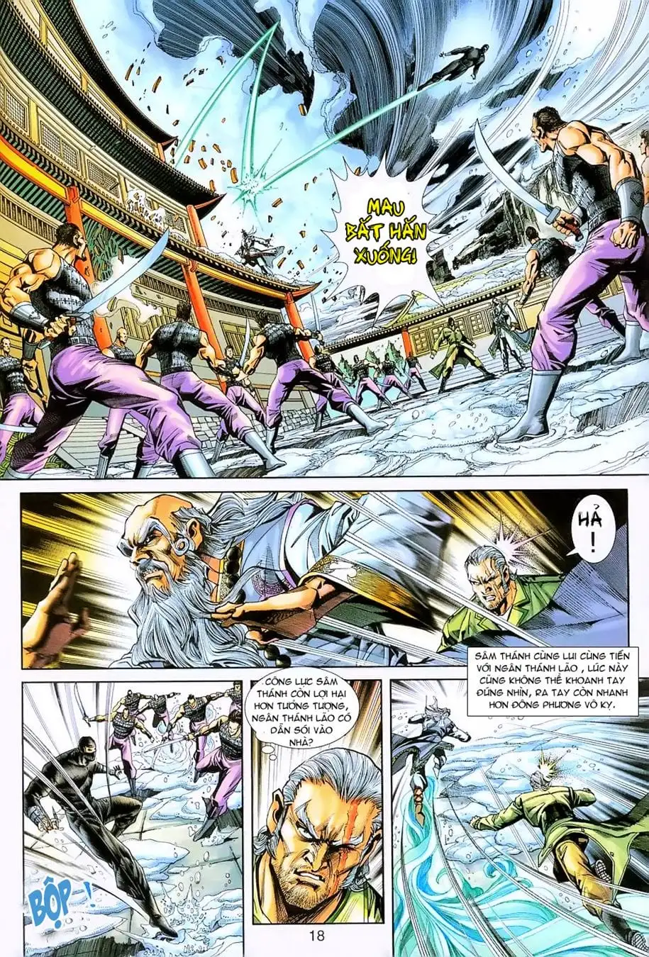 Truyện Tranh Tân Tác Long Hổ Môn trang 4