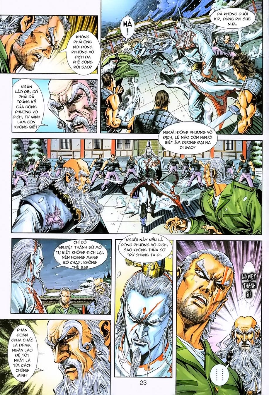 Truyện Tranh Tân Tác Long Hổ Môn trang 4