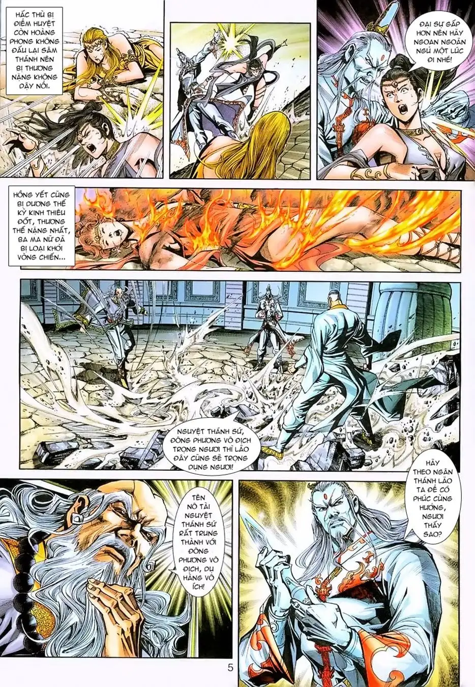 Truyện Tranh Tân Tác Long Hổ Môn trang 4