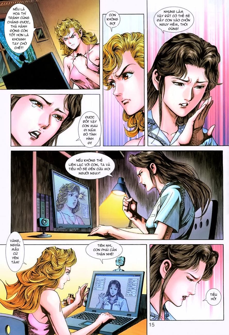 Truyện Tranh Tân Tác Long Hổ Môn trang 4