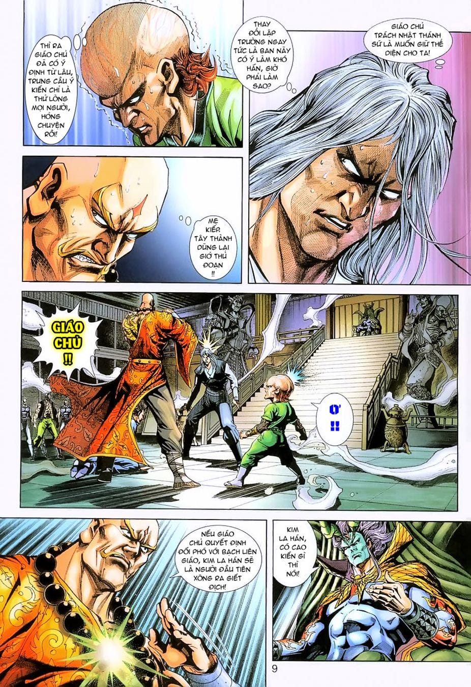 Truyện Tranh Tân Tác Long Hổ Môn trang 4