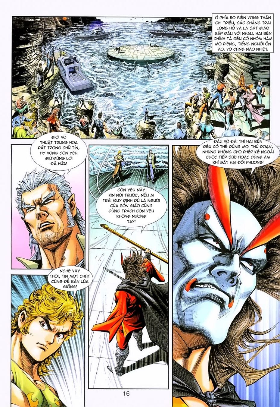 Truyện Tranh Tân Tác Long Hổ Môn trang 4