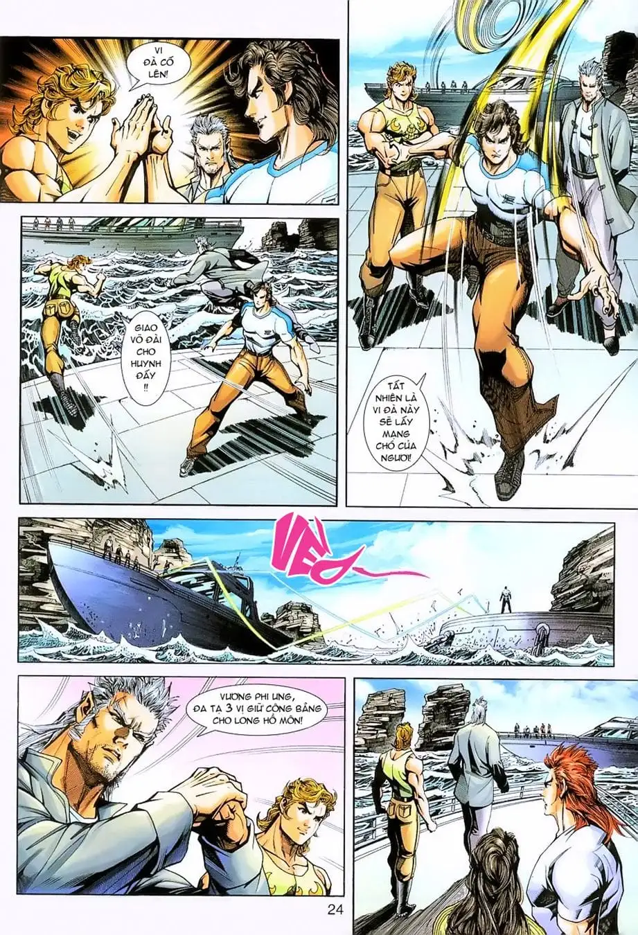 Truyện Tranh Tân Tác Long Hổ Môn trang 4