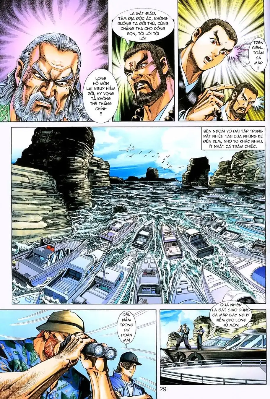 Truyện Tranh Tân Tác Long Hổ Môn trang 4