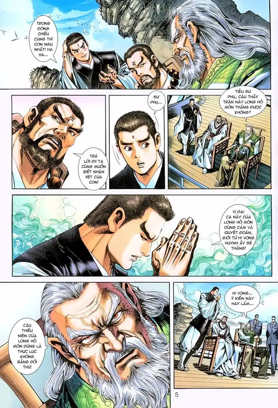 Truyện Tranh Tân Tác Long Hổ Môn trang 4