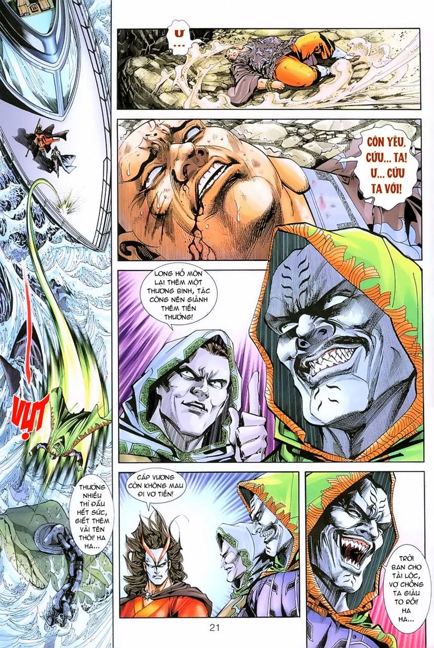 Truyện Tranh Tân Tác Long Hổ Môn trang 4