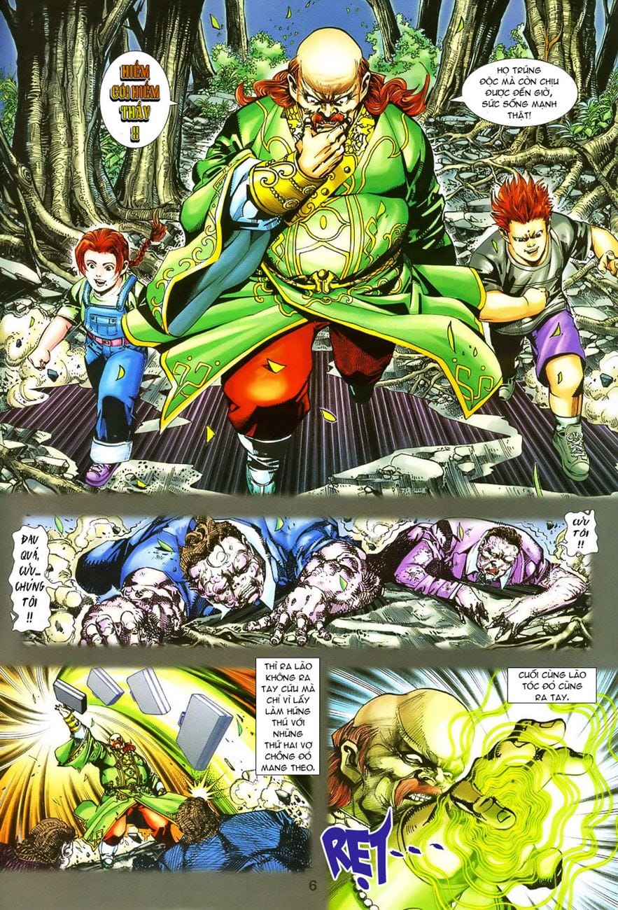 Truyện Tranh Tân Tác Long Hổ Môn trang 4