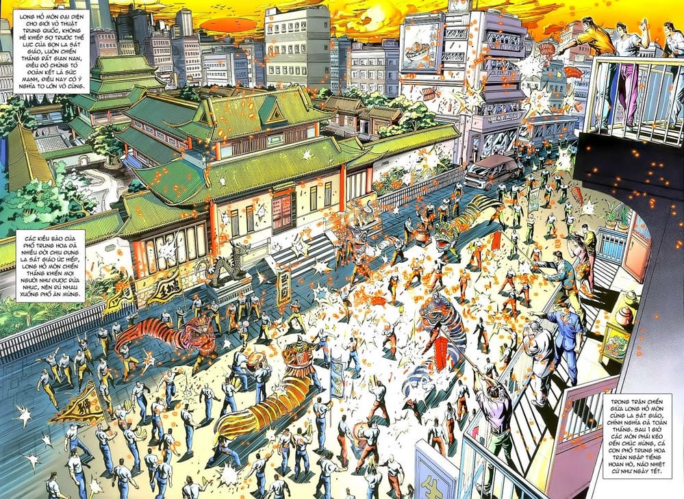 Truyện Tranh Tân Tác Long Hổ Môn trang 4