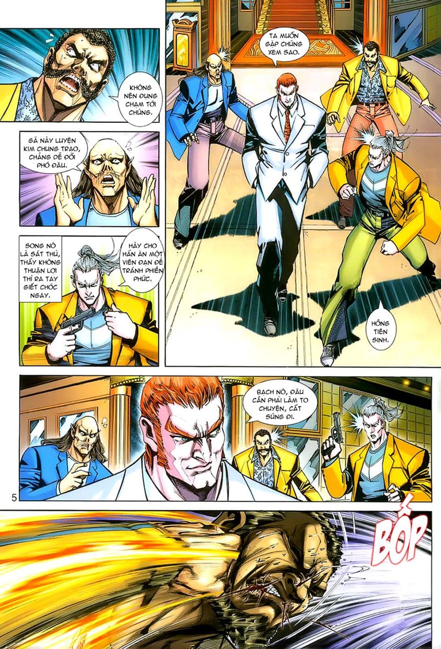 Truyện Tranh Tân Tác Long Hổ Môn trang 4