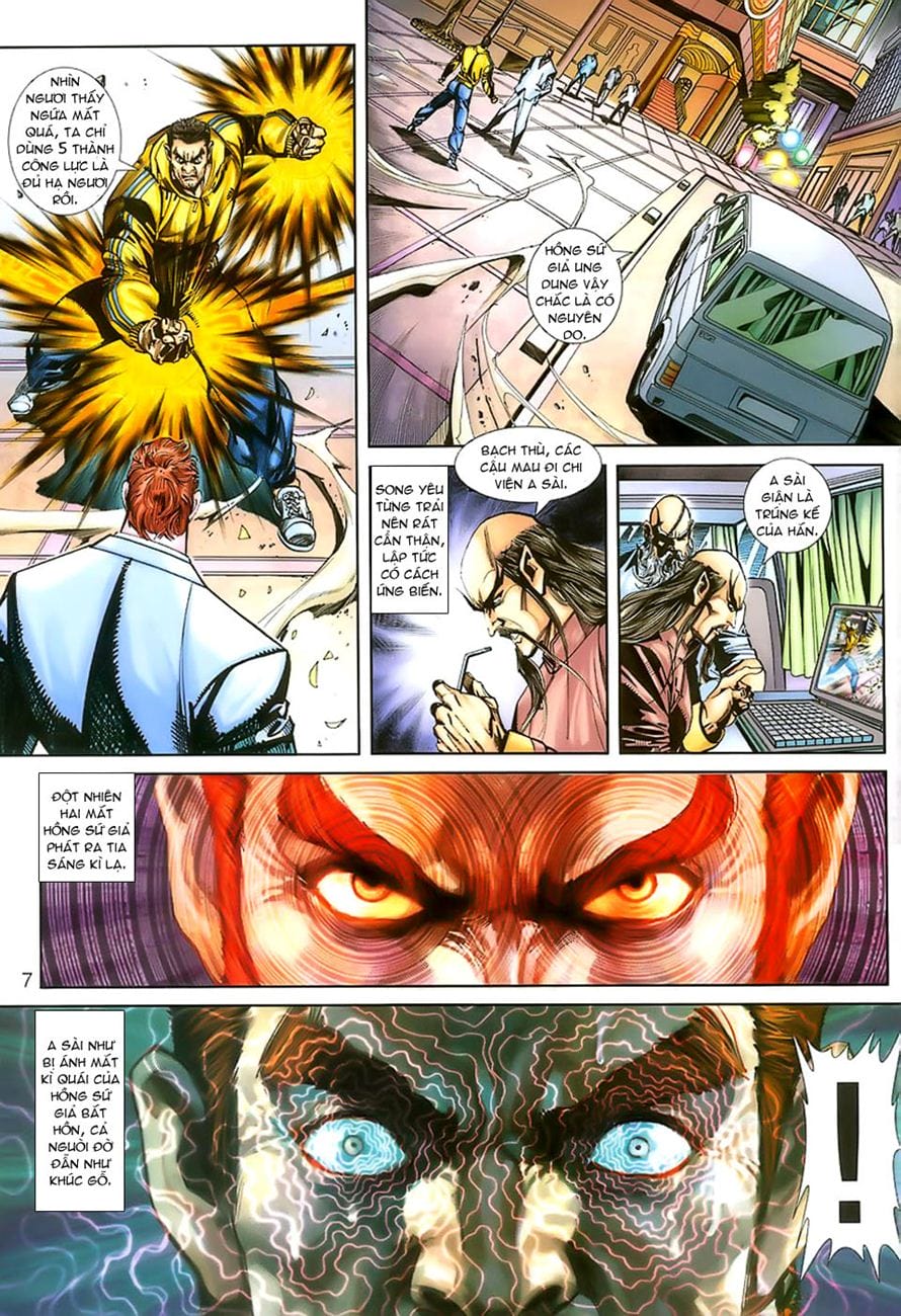 Truyện Tranh Tân Tác Long Hổ Môn trang 4