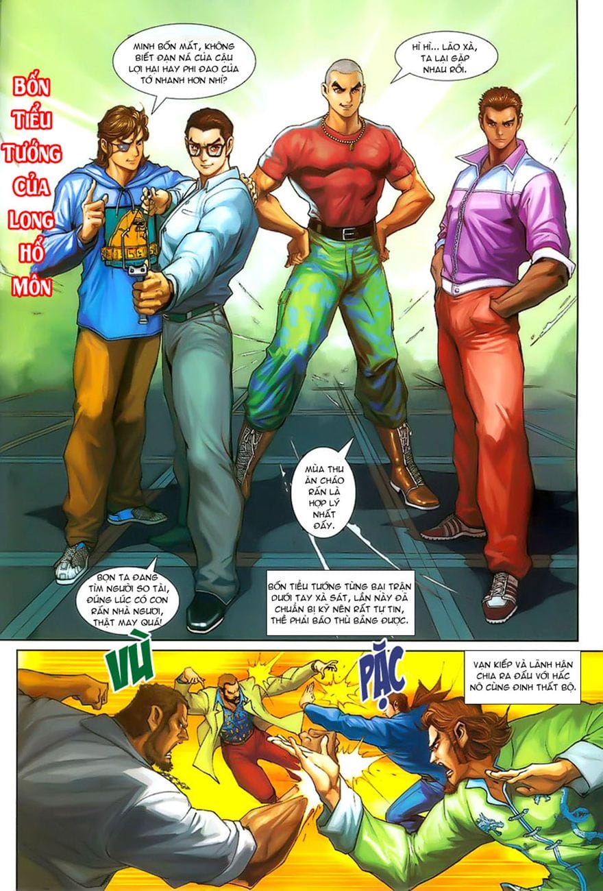 Truyện Tranh Tân Tác Long Hổ Môn trang 4