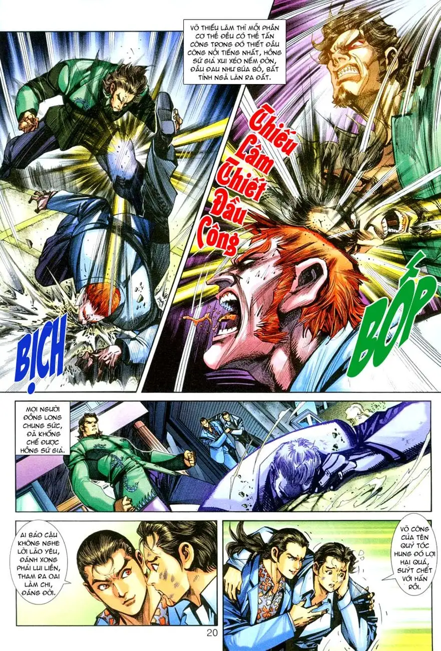 Truyện Tranh Tân Tác Long Hổ Môn trang 4