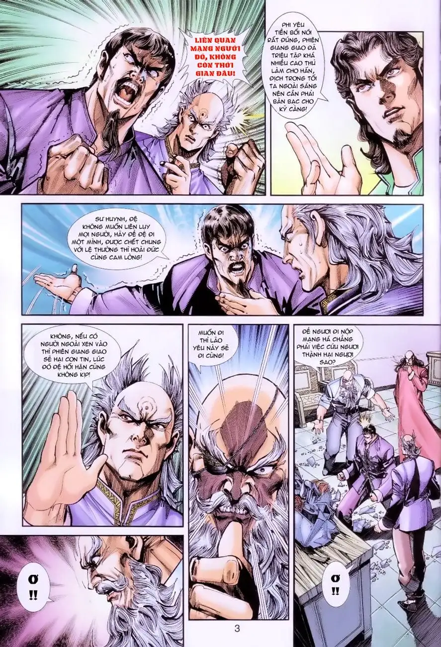 Truyện Tranh Tân Tác Long Hổ Môn trang 4