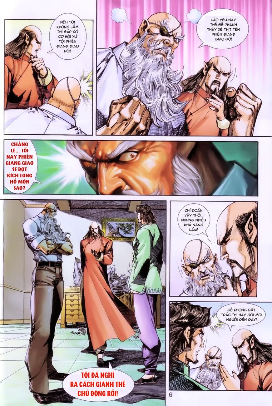 Truyện Tranh Tân Tác Long Hổ Môn trang 4