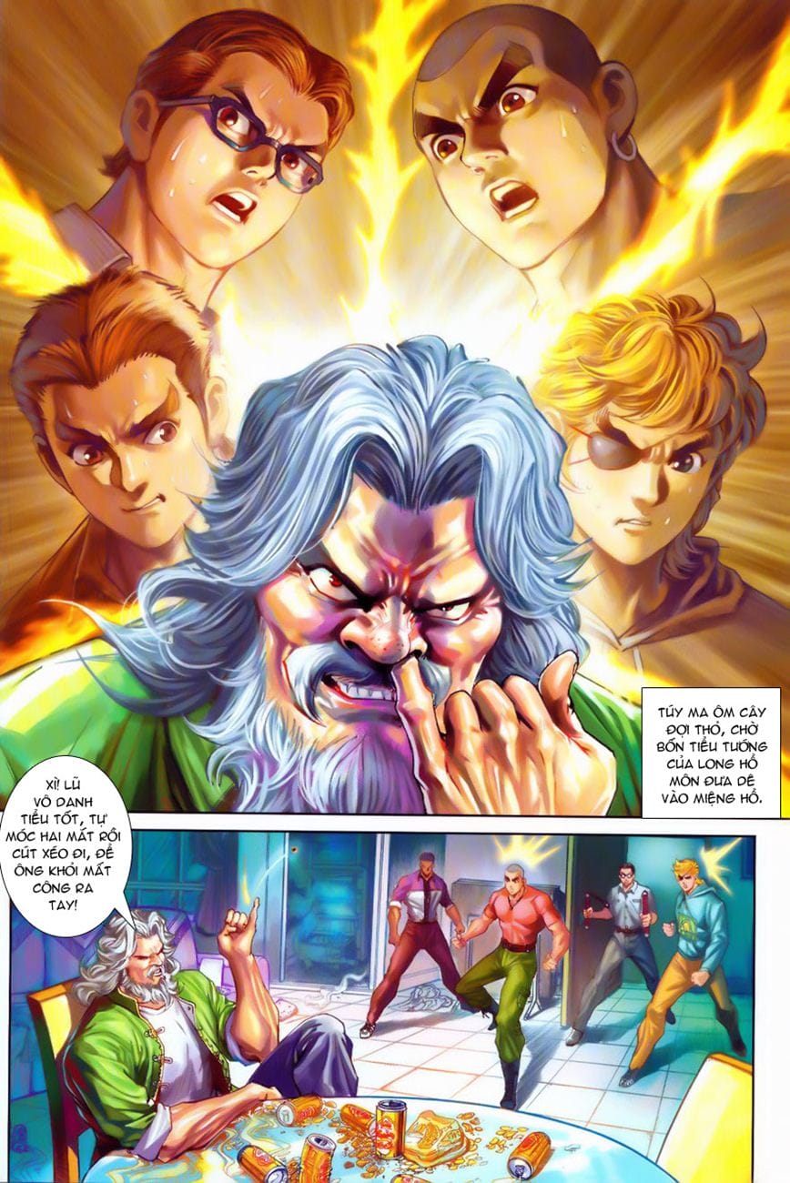 Truyện Tranh Tân Tác Long Hổ Môn trang 4