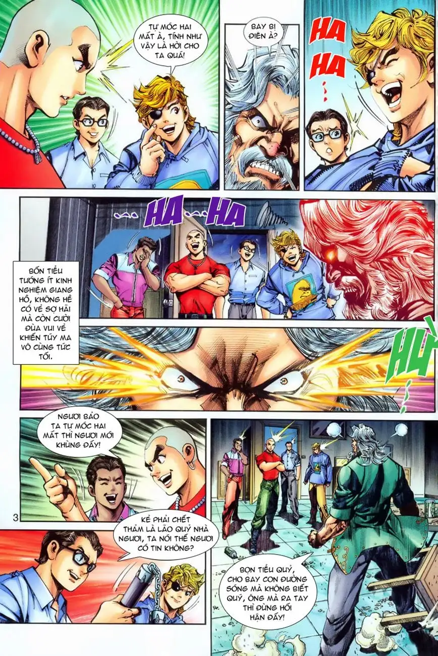 Truyện Tranh Tân Tác Long Hổ Môn trang 4