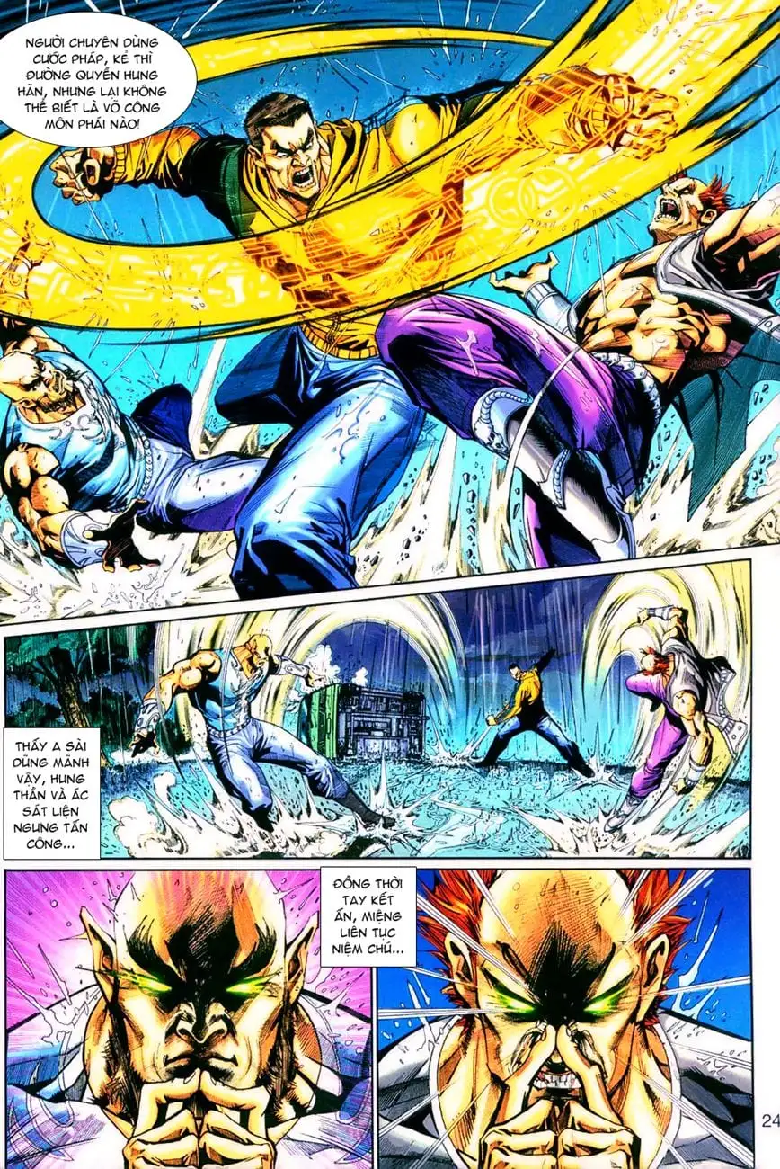 Truyện Tranh Tân Tác Long Hổ Môn trang 4