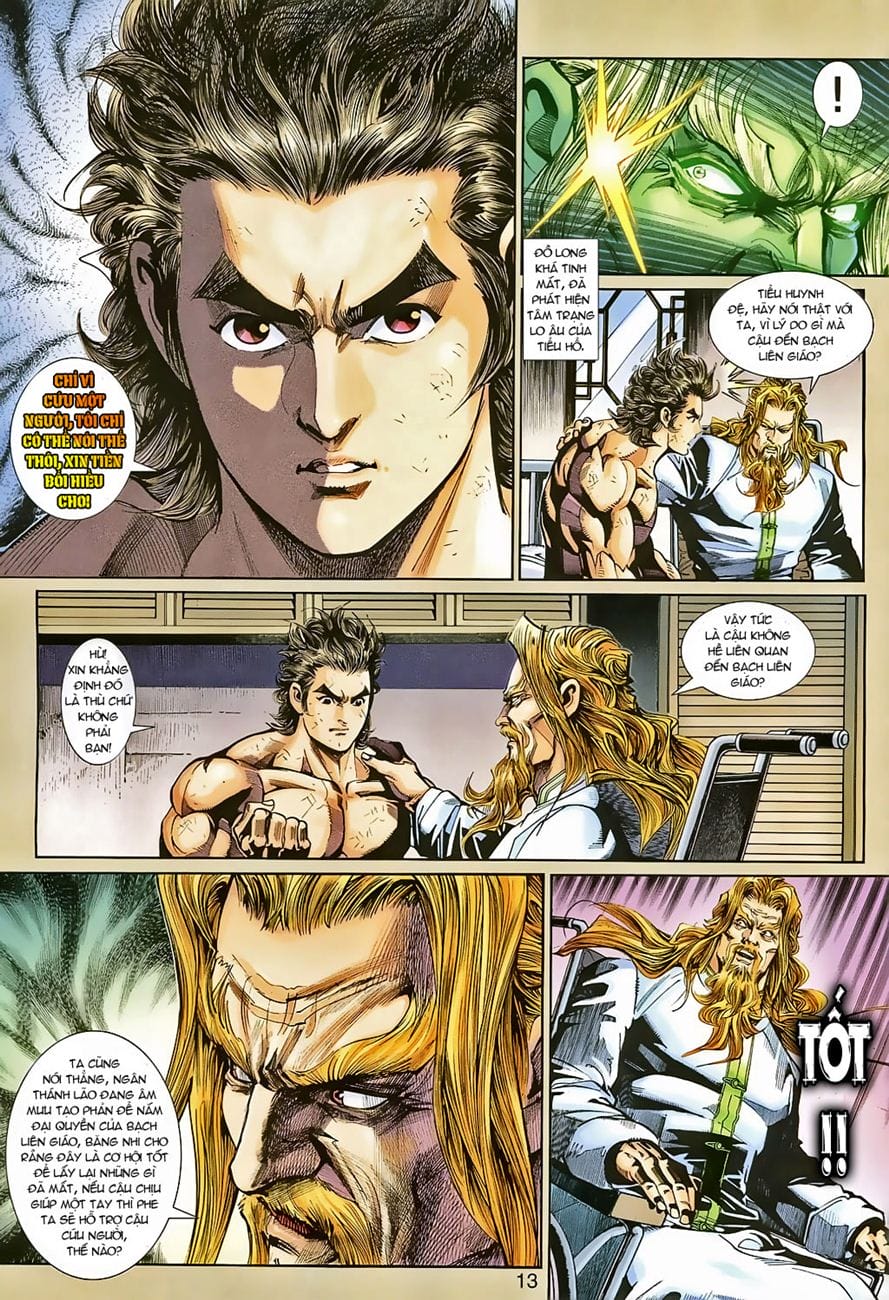 Truyện Tranh Tân Tác Long Hổ Môn trang 4