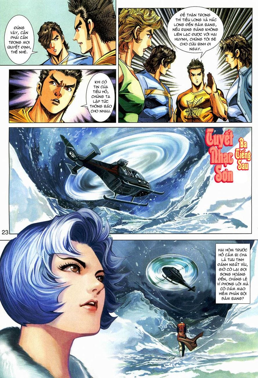 Truyện Tranh Tân Tác Long Hổ Môn trang 4