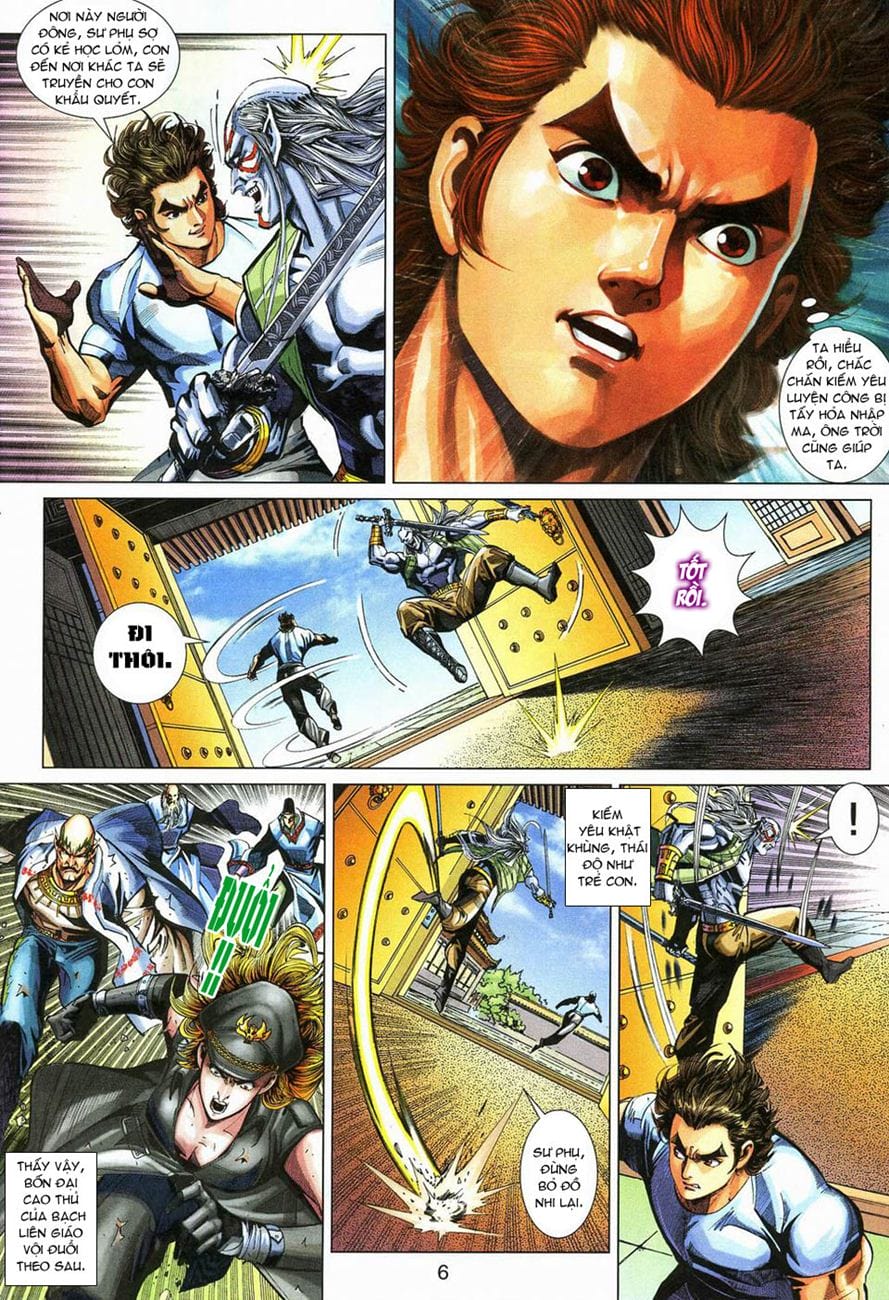 Truyện Tranh Tân Tác Long Hổ Môn trang 4