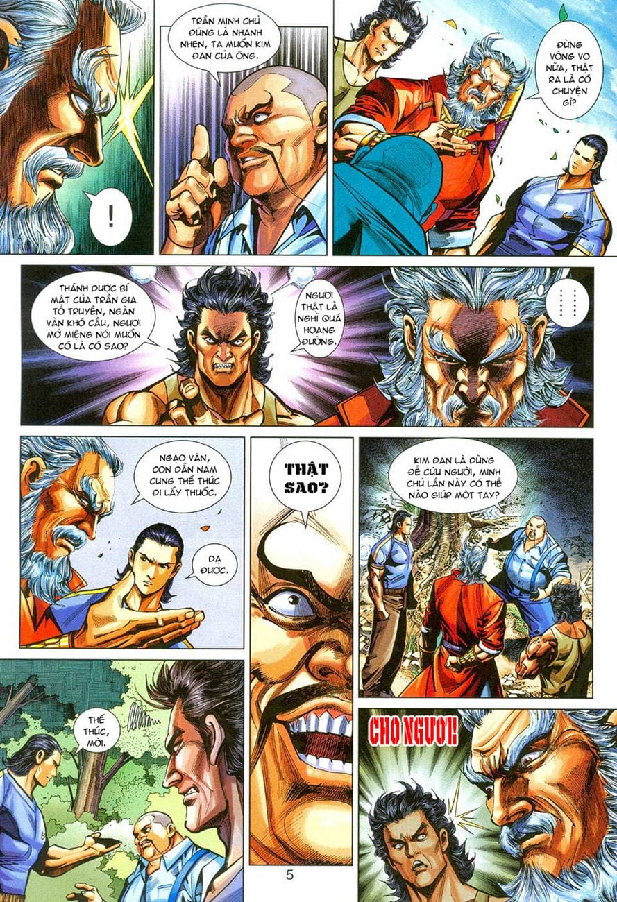 Truyện Tranh Tân Tác Long Hổ Môn trang 4