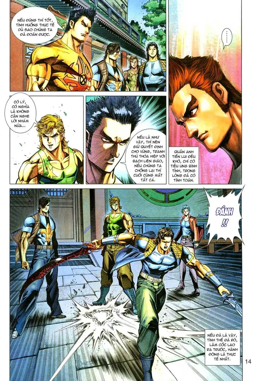 Truyện Tranh Tân Tác Long Hổ Môn trang 4