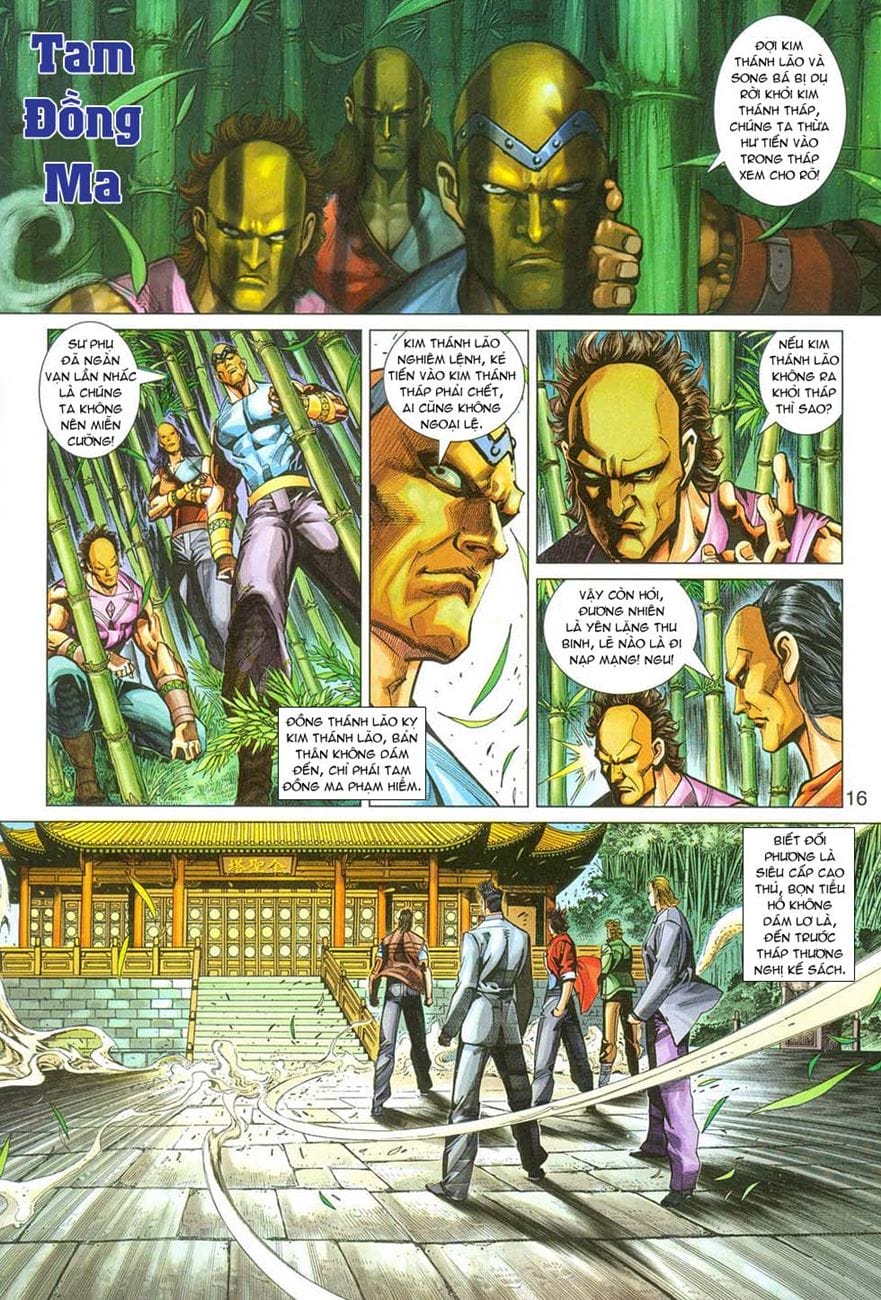 Truyện Tranh Tân Tác Long Hổ Môn trang 4