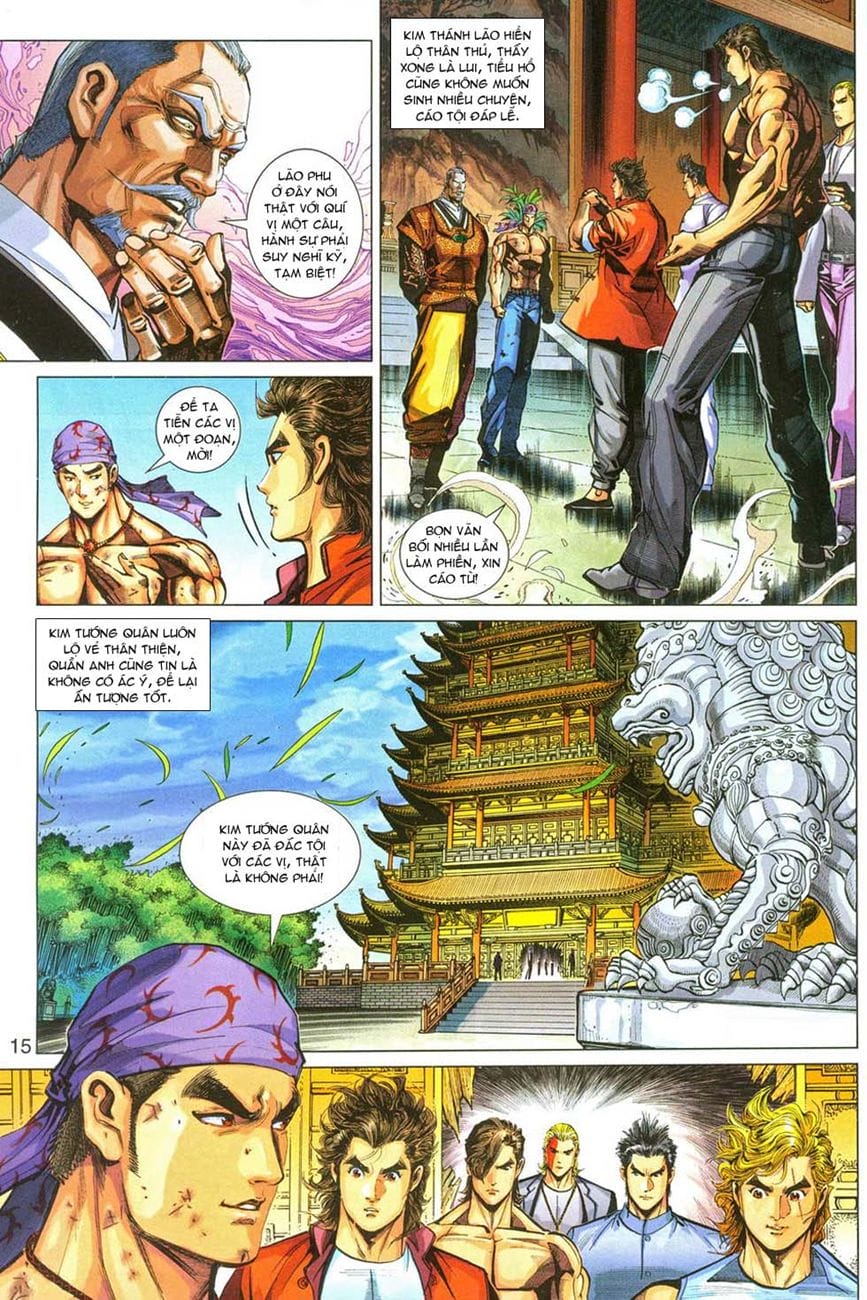 Truyện Tranh Tân Tác Long Hổ Môn trang 4