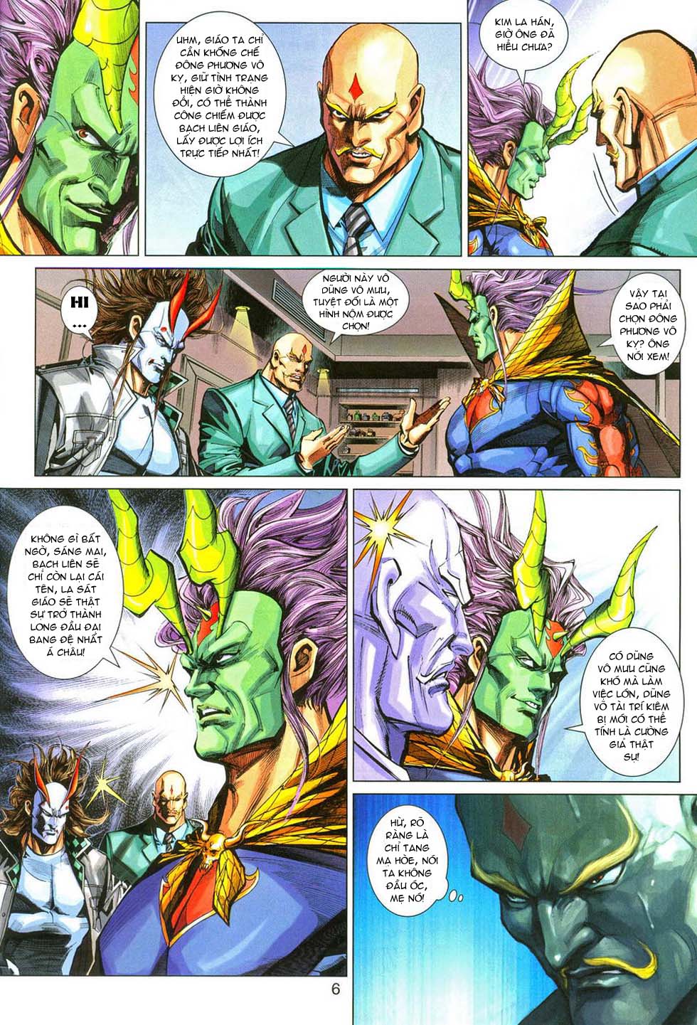 Truyện Tranh Tân Tác Long Hổ Môn trang 4