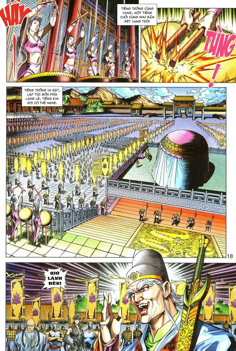 Truyện Tranh Tân Tác Long Hổ Môn trang 4