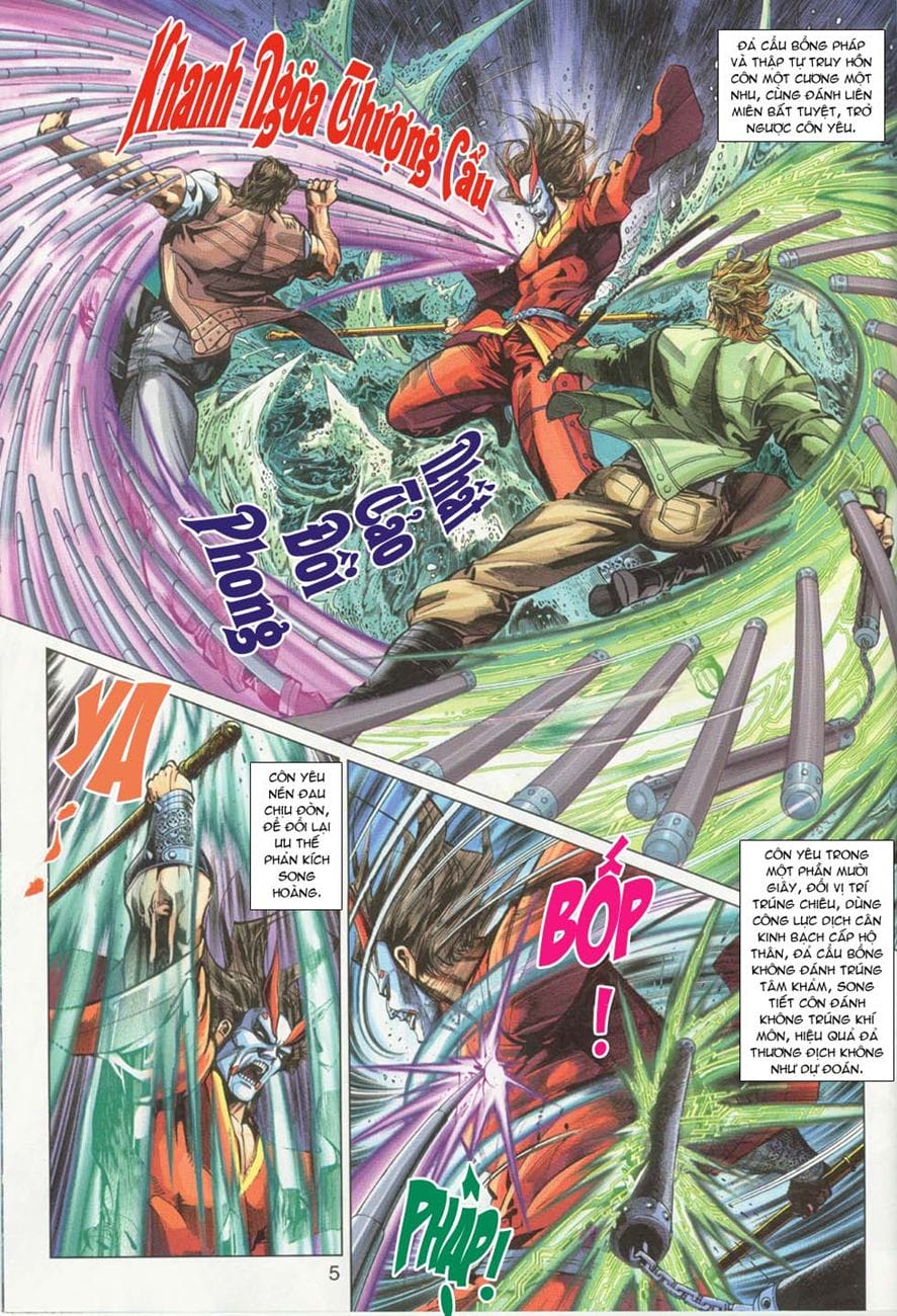 Truyện Tranh Tân Tác Long Hổ Môn trang 4