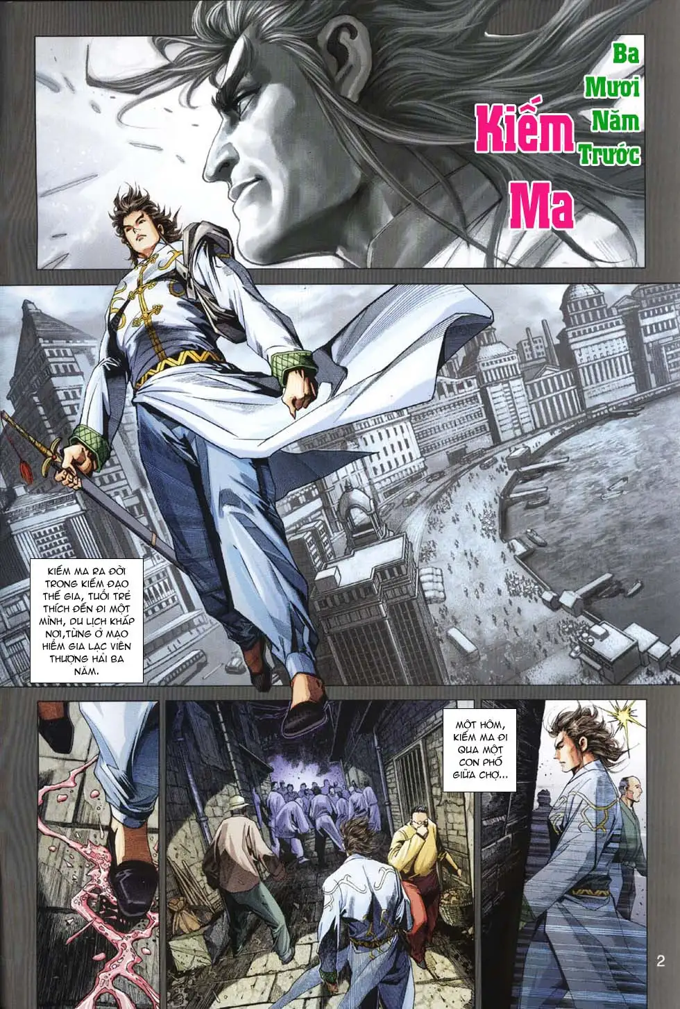 Truyện Tranh Tân Tác Long Hổ Môn trang 4