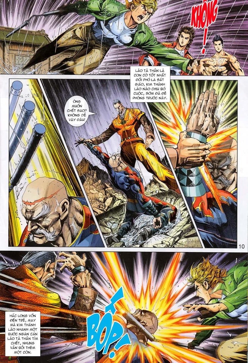 Truyện Tranh Tân Tác Long Hổ Môn trang 4
