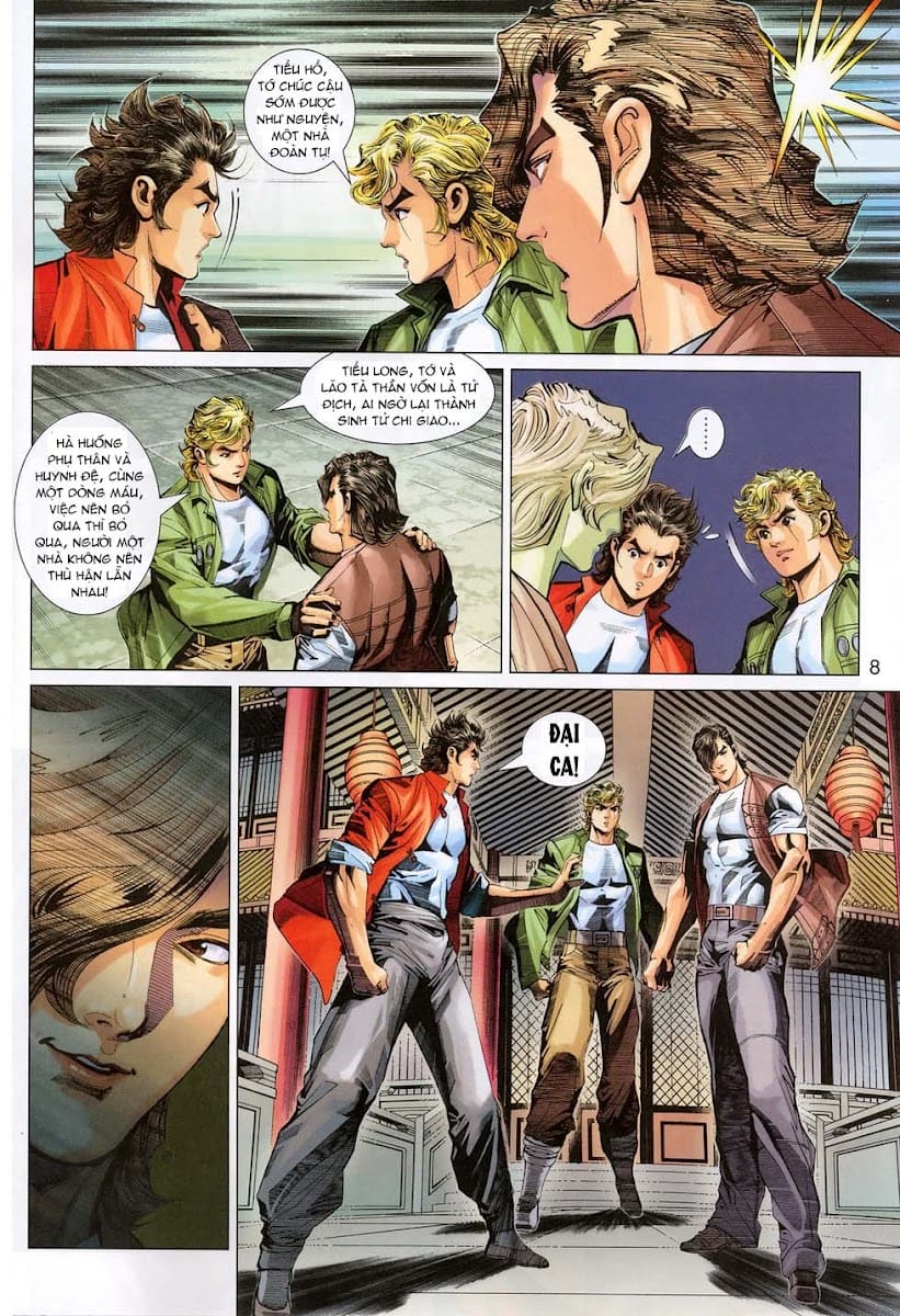 Truyện Tranh Tân Tác Long Hổ Môn trang 4