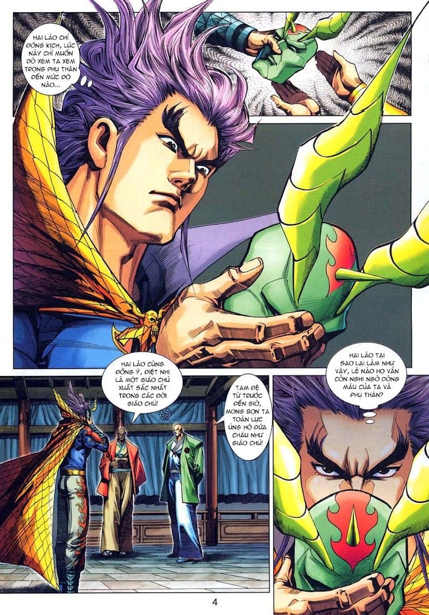 Truyện Tranh Tân Tác Long Hổ Môn trang 4