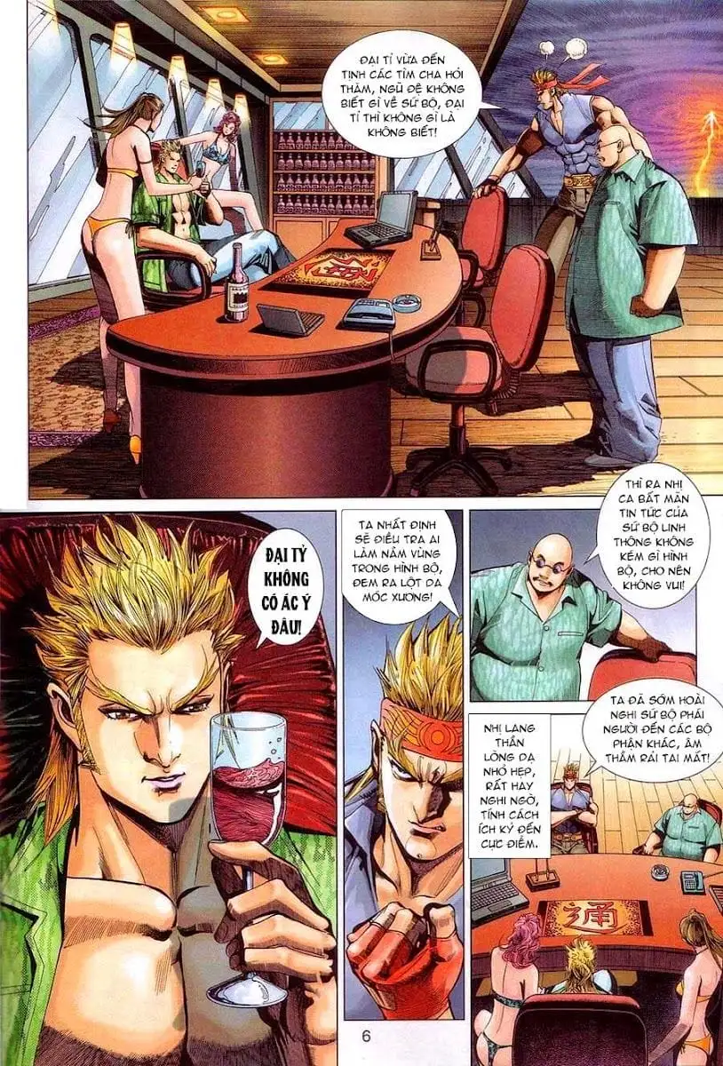 Truyện Tranh Tân Tác Long Hổ Môn trang 4