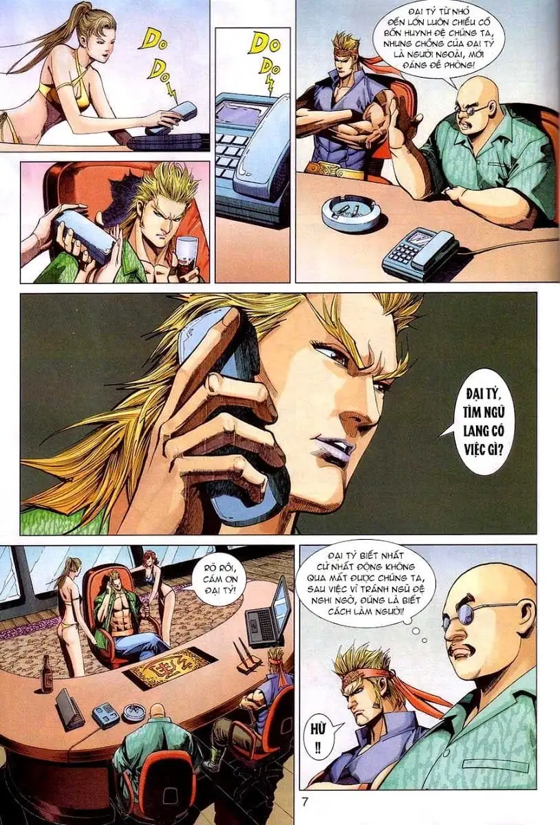 Truyện Tranh Tân Tác Long Hổ Môn trang 4